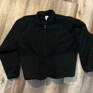 Nike Black Sherpa Jacket